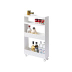 Slim 4-Tiered Storage Cart