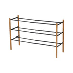 3-Tiered Extendable Shoe Rack