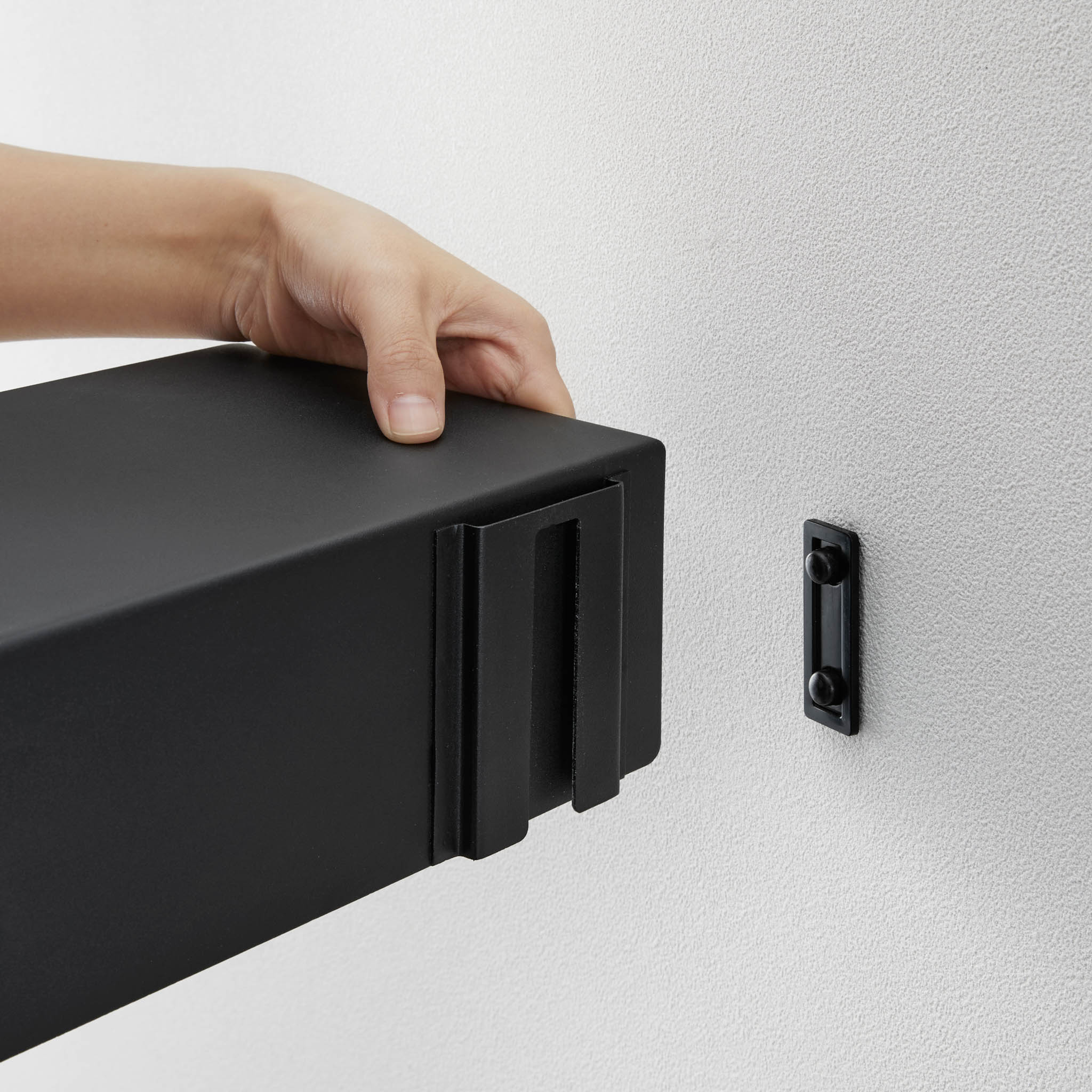 Wall-Mounted Shelf with Magnetic Panel (50 cm)