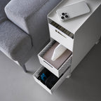 3-Tiered Storage Basket Stand with Casters