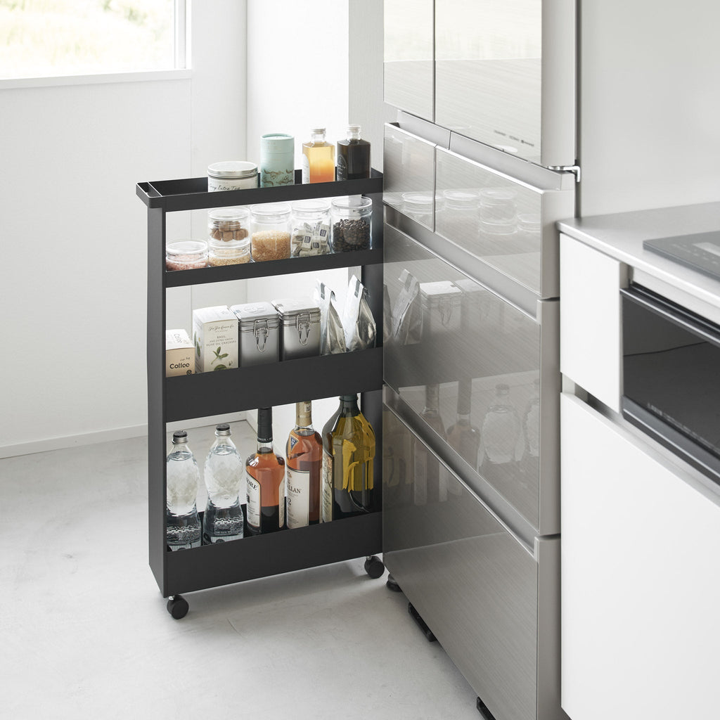 Slim 4-Tiered Storage Cart