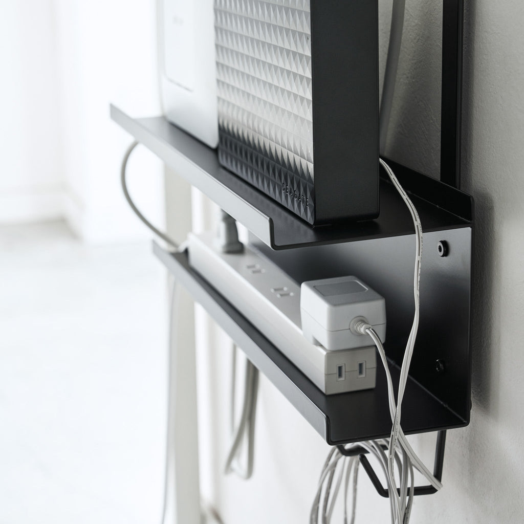 Under-Desk Cable & Router Organizer