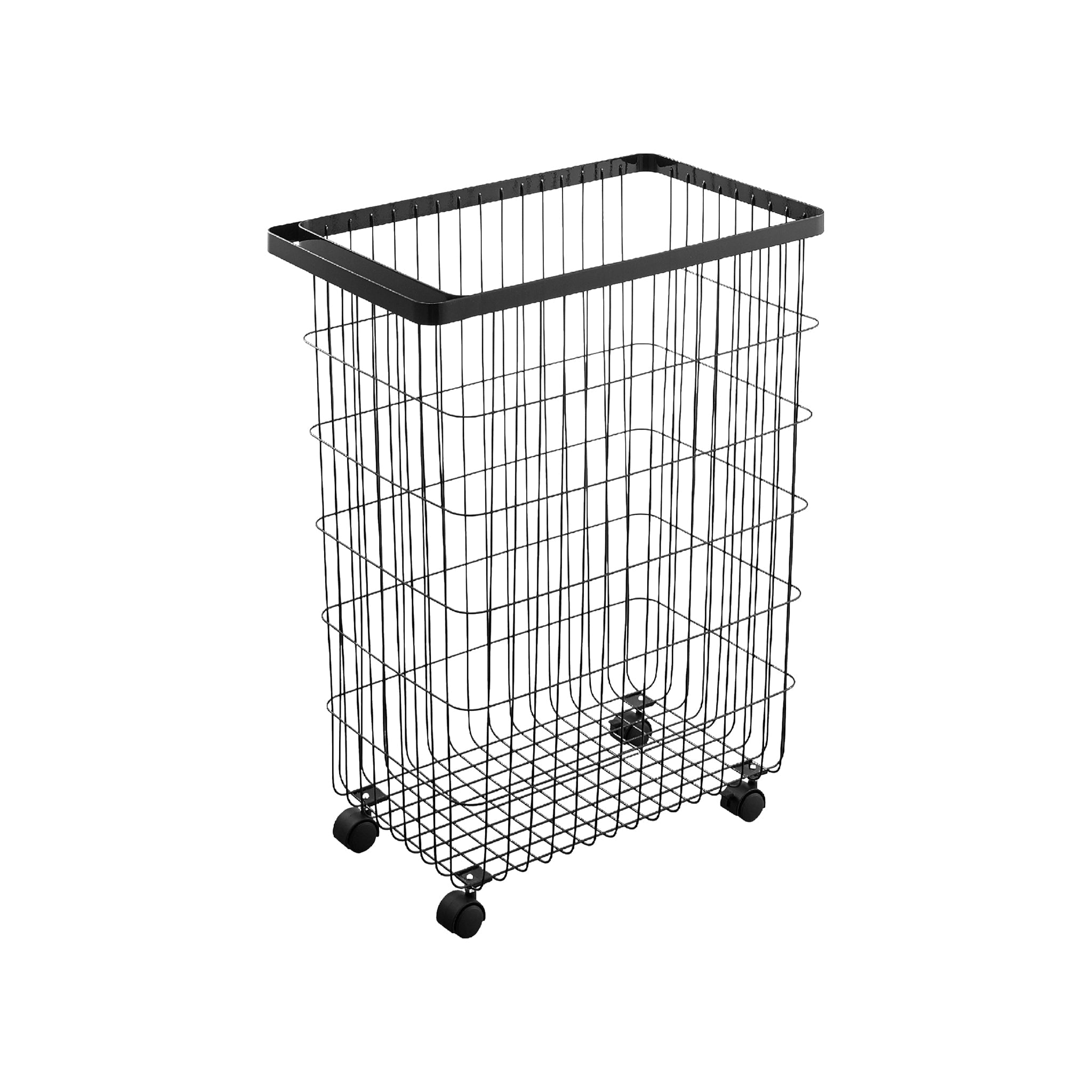 Laundry Basket with Casters