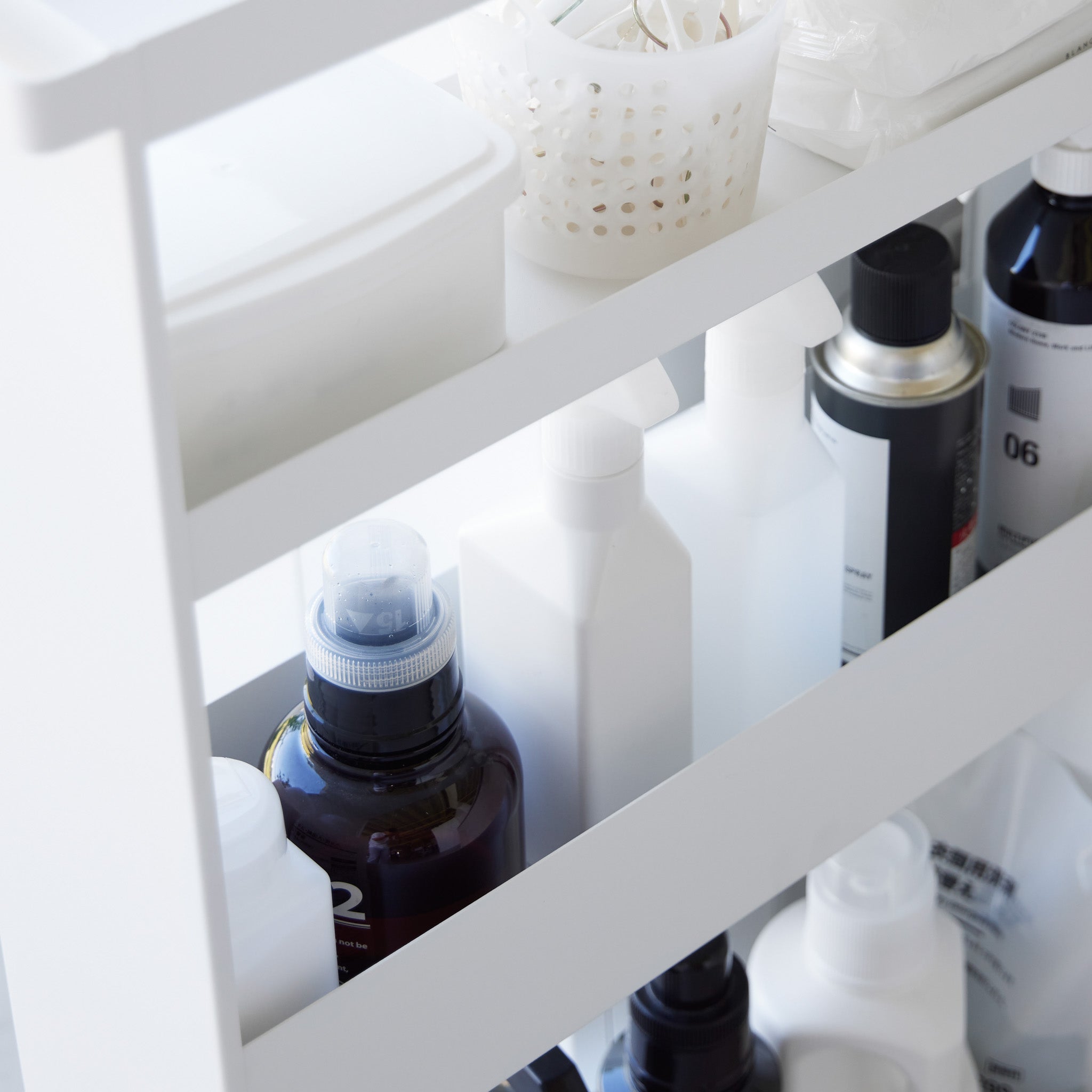 Slim 4-Tiered Storage Cart