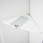 Wall-Mounted Corner Shelf
