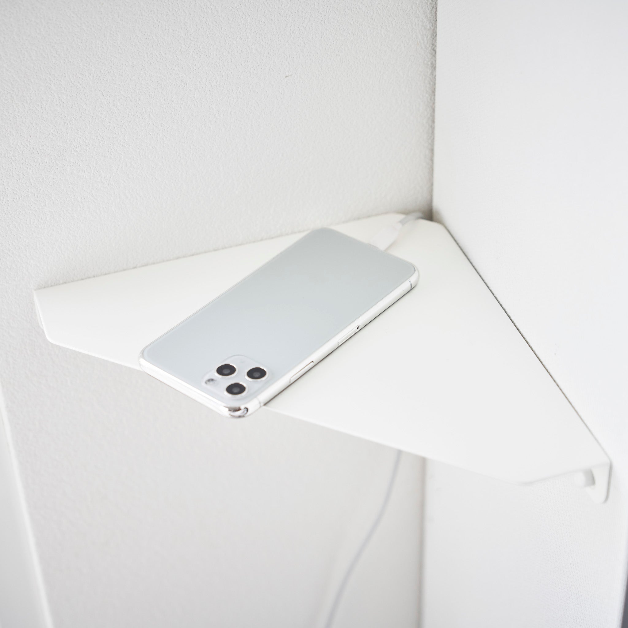 Wall-Mounted Corner Shelf