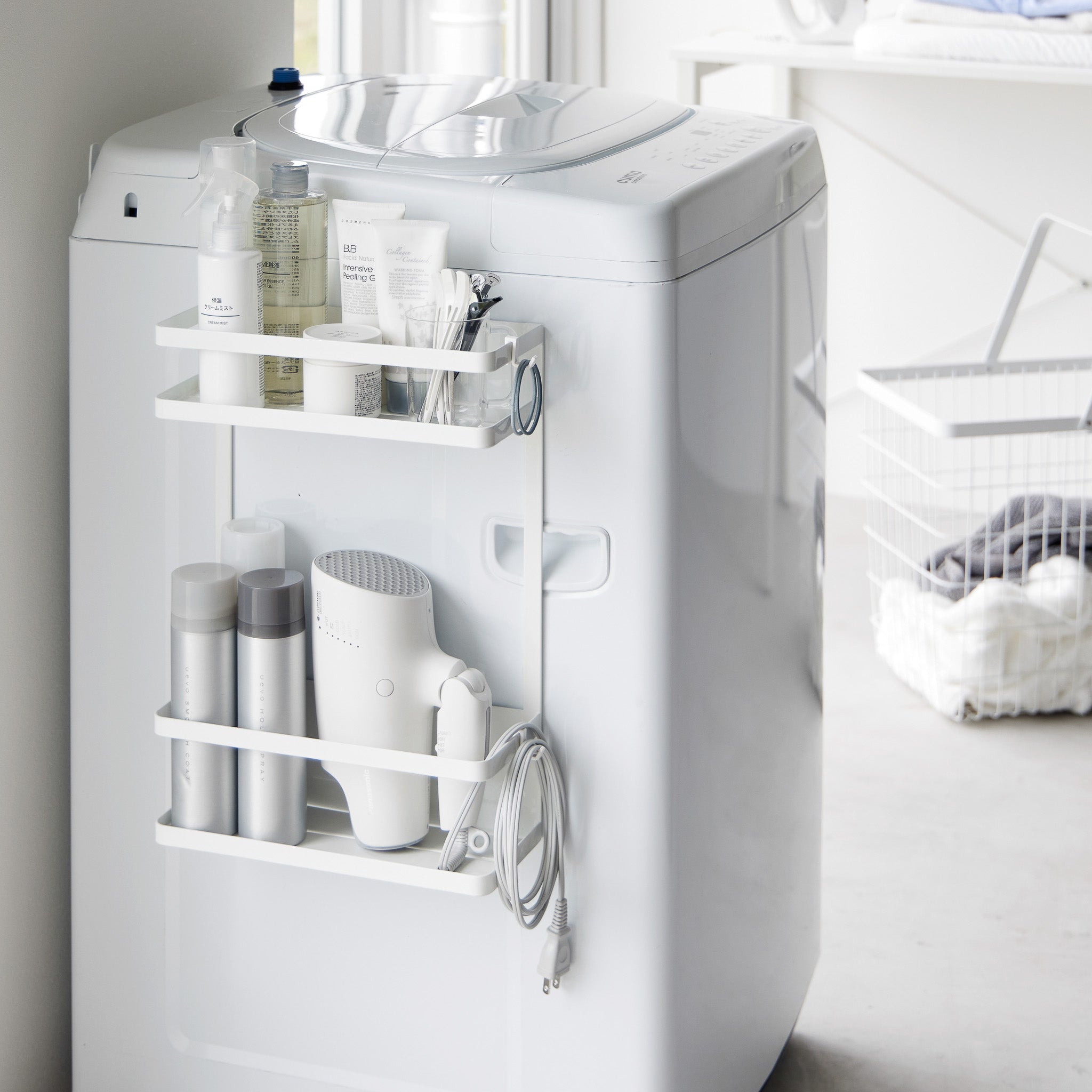 Magnetic Laundry Side Rack