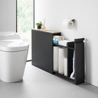 Sliding Wood-Top Storage Rack