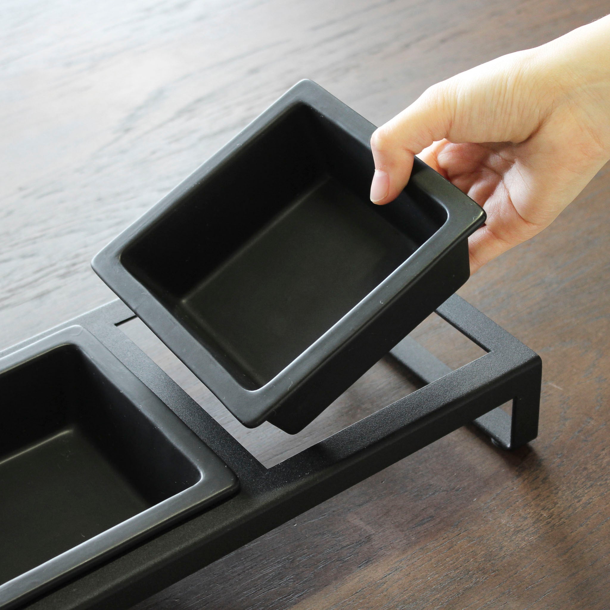 Pet Food Bowls with Stand