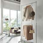 2-Tiered Extendable Closet Rack
