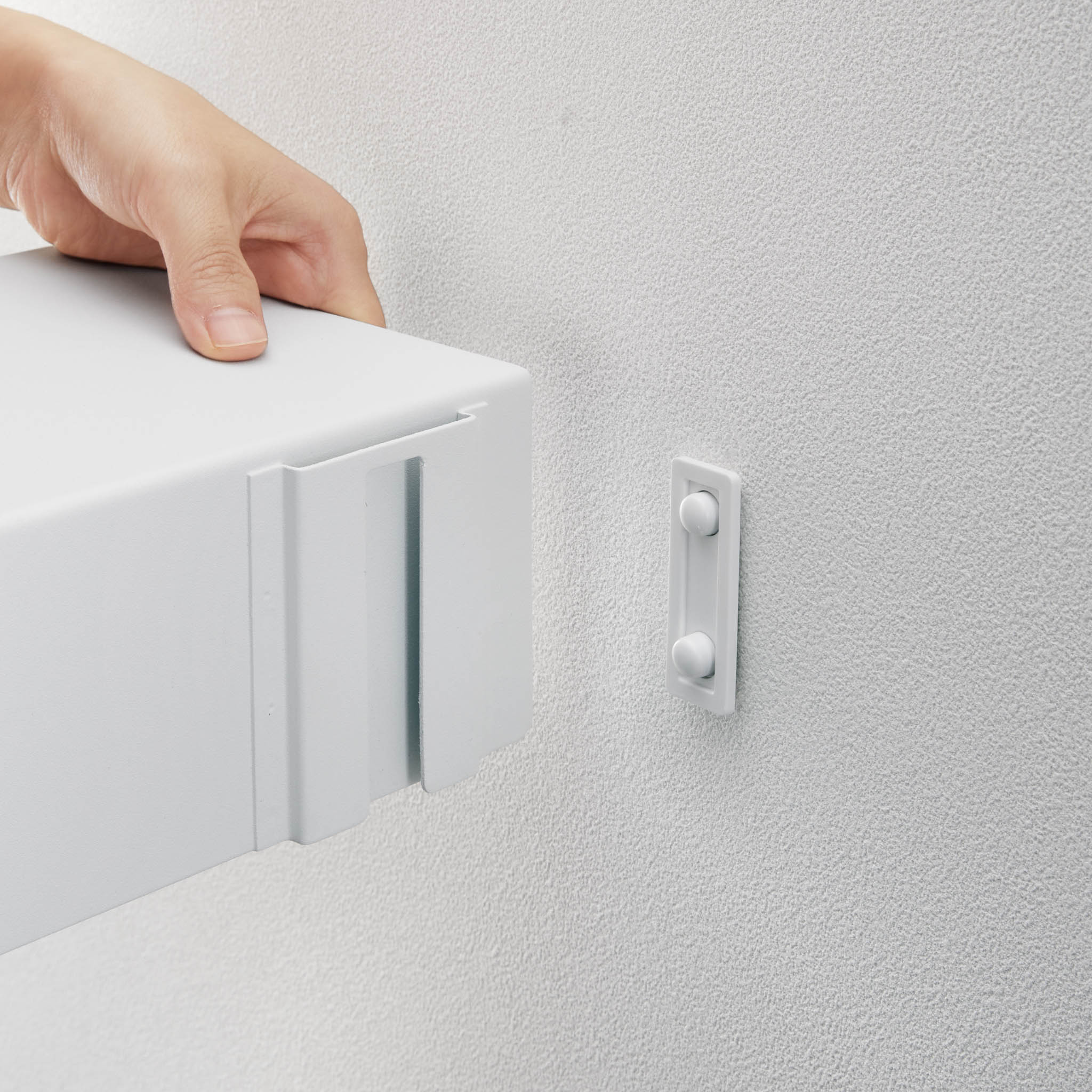 Wall-Mounted Shelf with Magnetic Panel (50 cm)