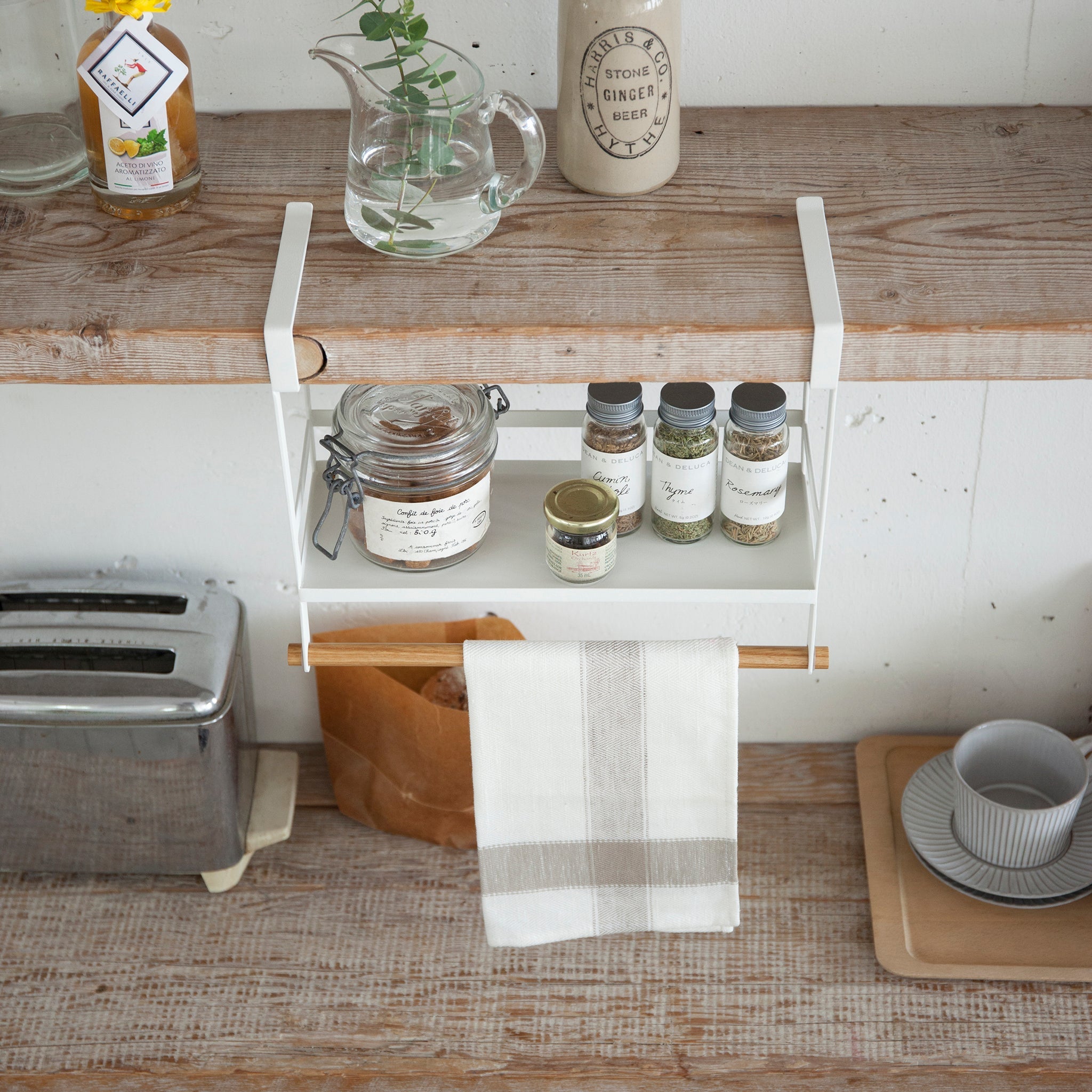 Under-Shelf Seasoning Rack