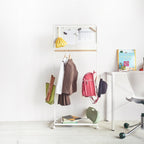 Kids Coat Rack with Panel