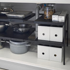 2-Tiered Extendable Under-Sink Organizer