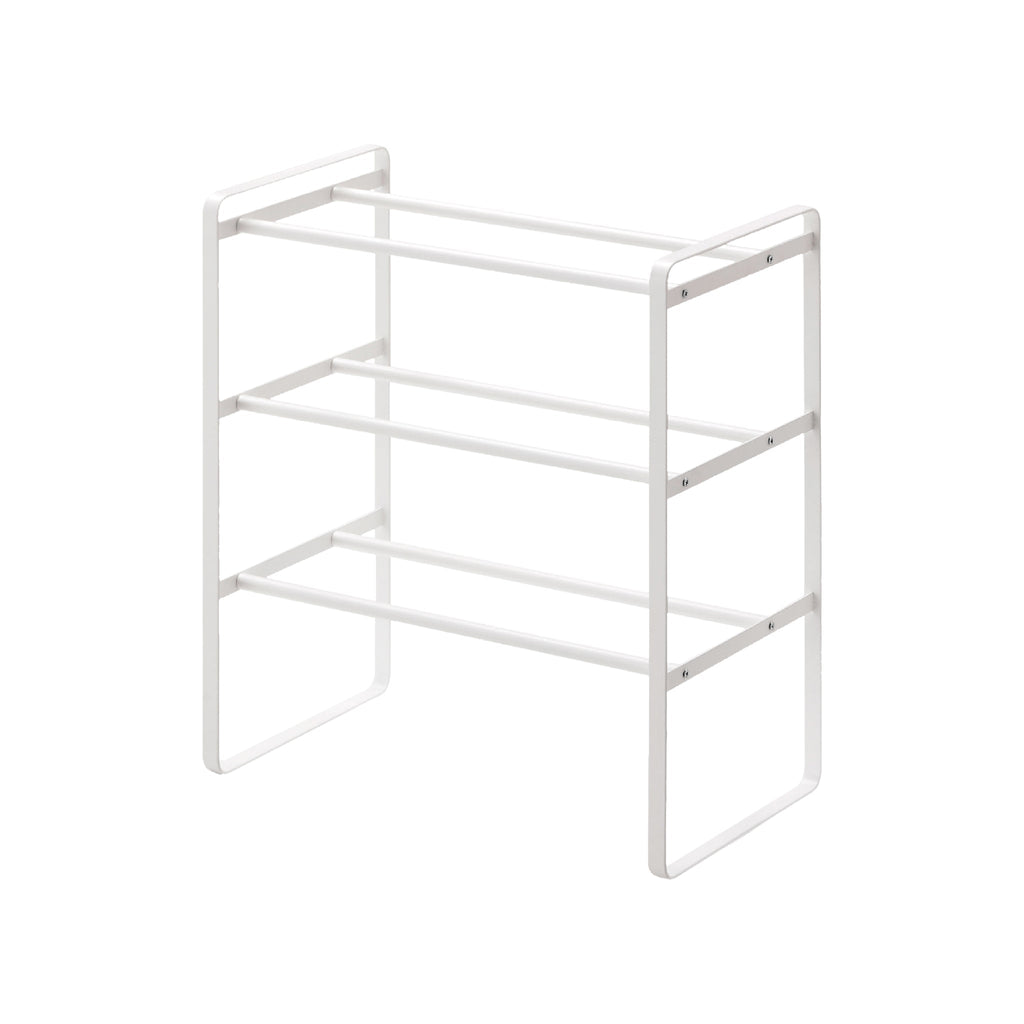 3-Tiered Extendable Shoe Rack