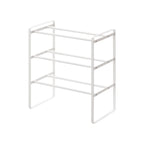 3-Tiered Extendable Shoe Rack
