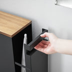 Sliding Wood-Top Storage Rack