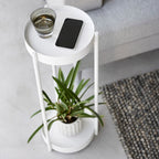 2-Tiered Plant Stand with Casters