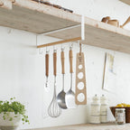 Under-Shelf Kitchen Tool Hooks