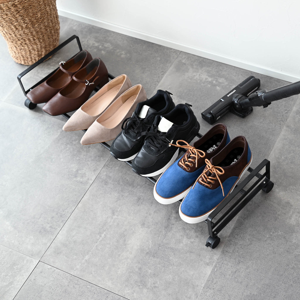 Shoe Rack with Casters