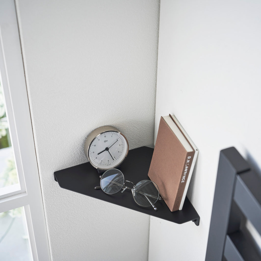 Wall-Mounted Corner Shelf