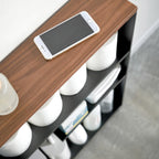 Semi-Closed Storage Cart