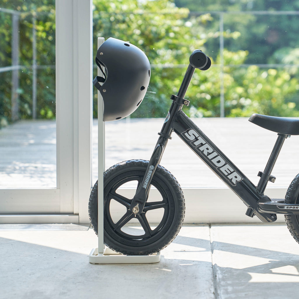 Kids Bike & Helmet Stand