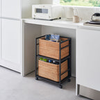 2-Tiered Semi-Closed Storage Wagon