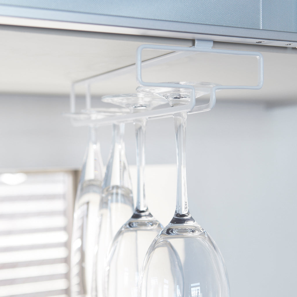 Under-Shelf Wine Glass Hanger