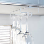 Under-Shelf Wine Glass Hanger