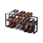2-Tiered Extendable Shoe Rack