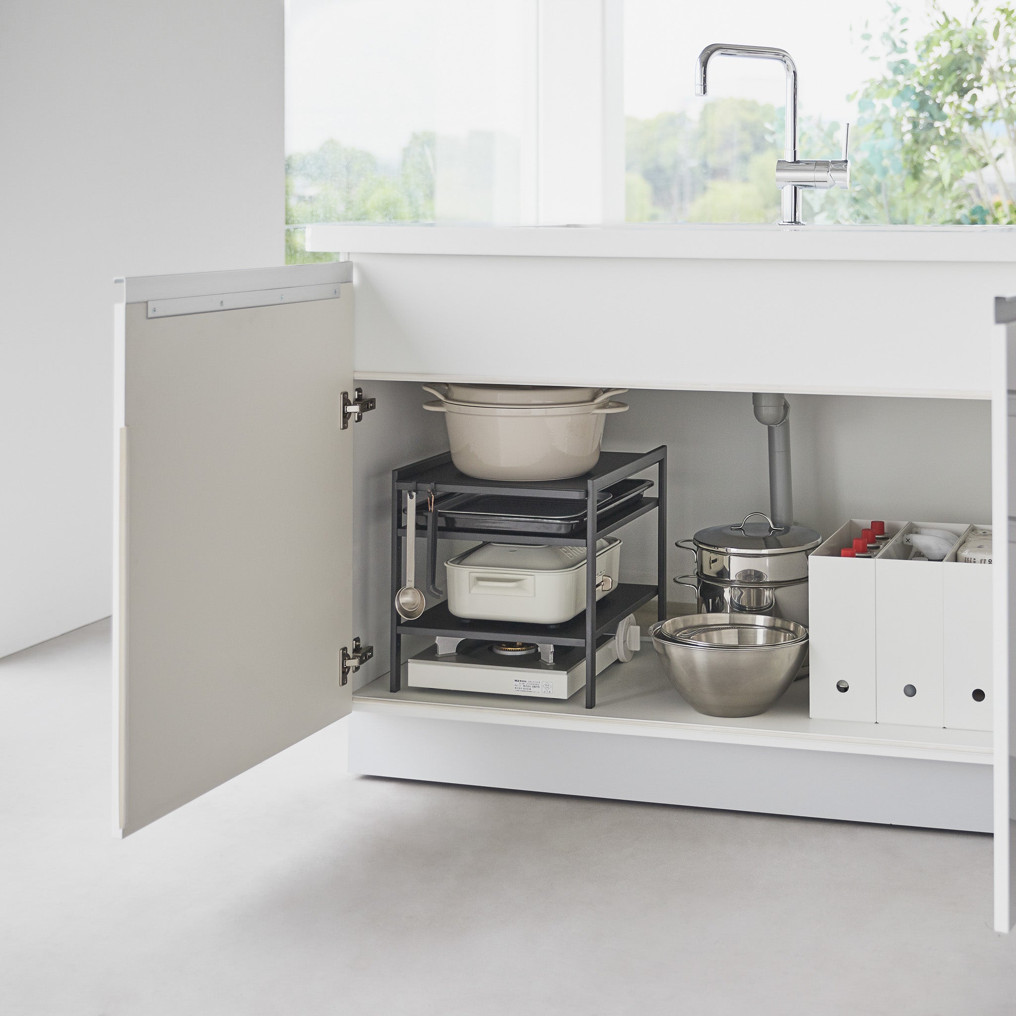 3-Tiered Under-Sink Organizer