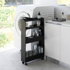 Slim 4-Tiered Storage Cart