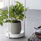2-Tiered Plant Stand with Casters