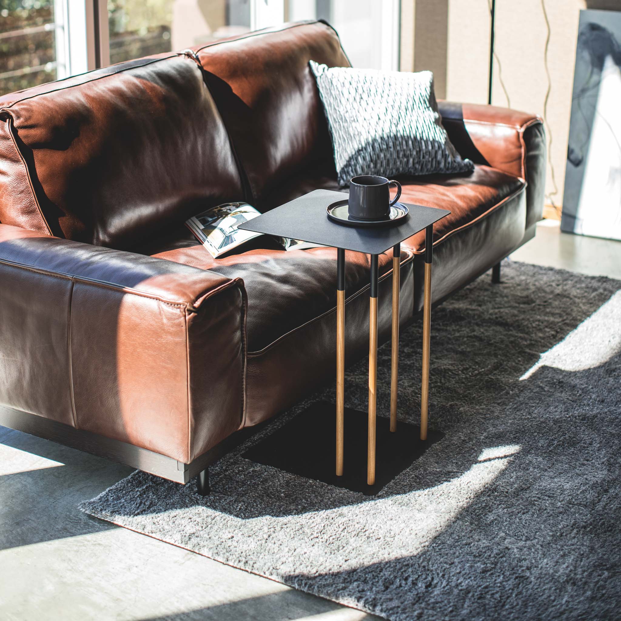 Over Sofa Side Table