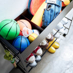 Storage Cart with Basket