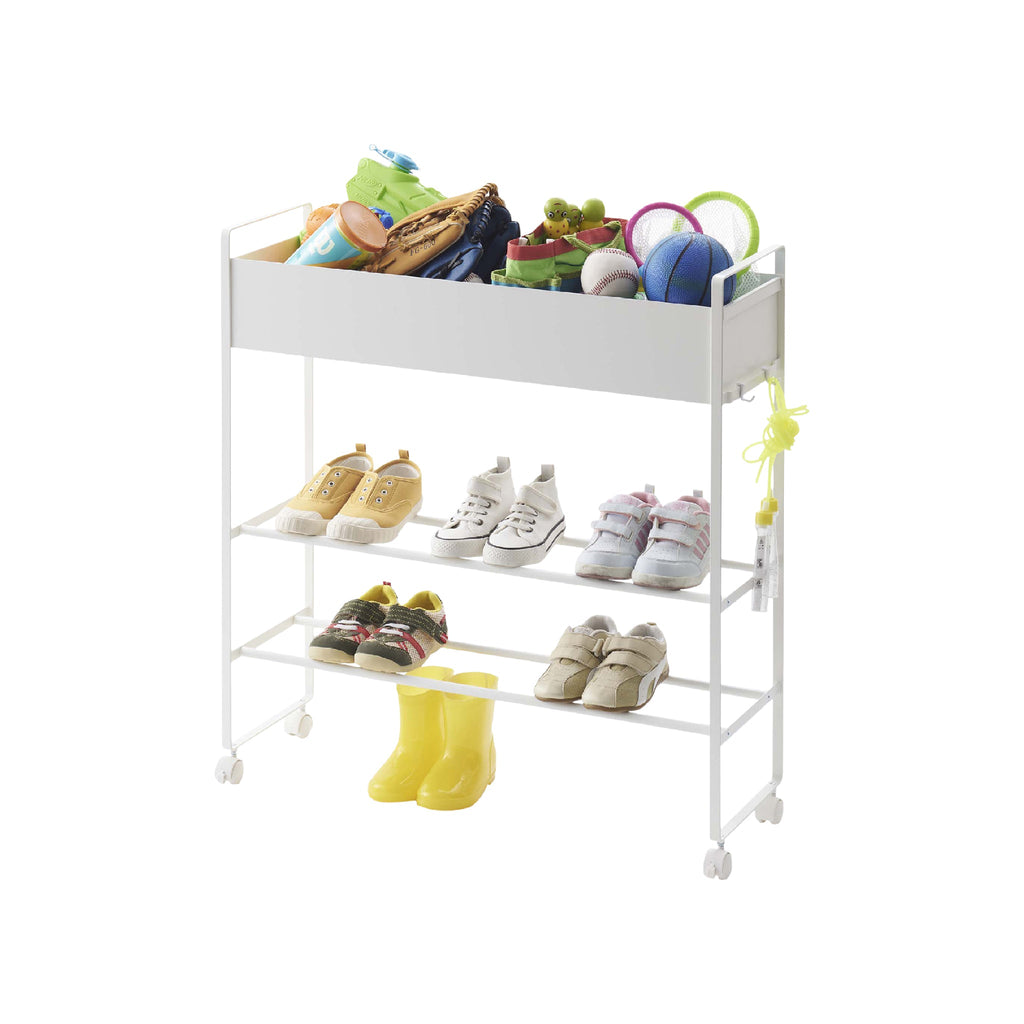 Storage Cart with Basket