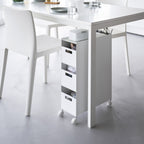 3-Tiered Storage Basket Stand with Casters