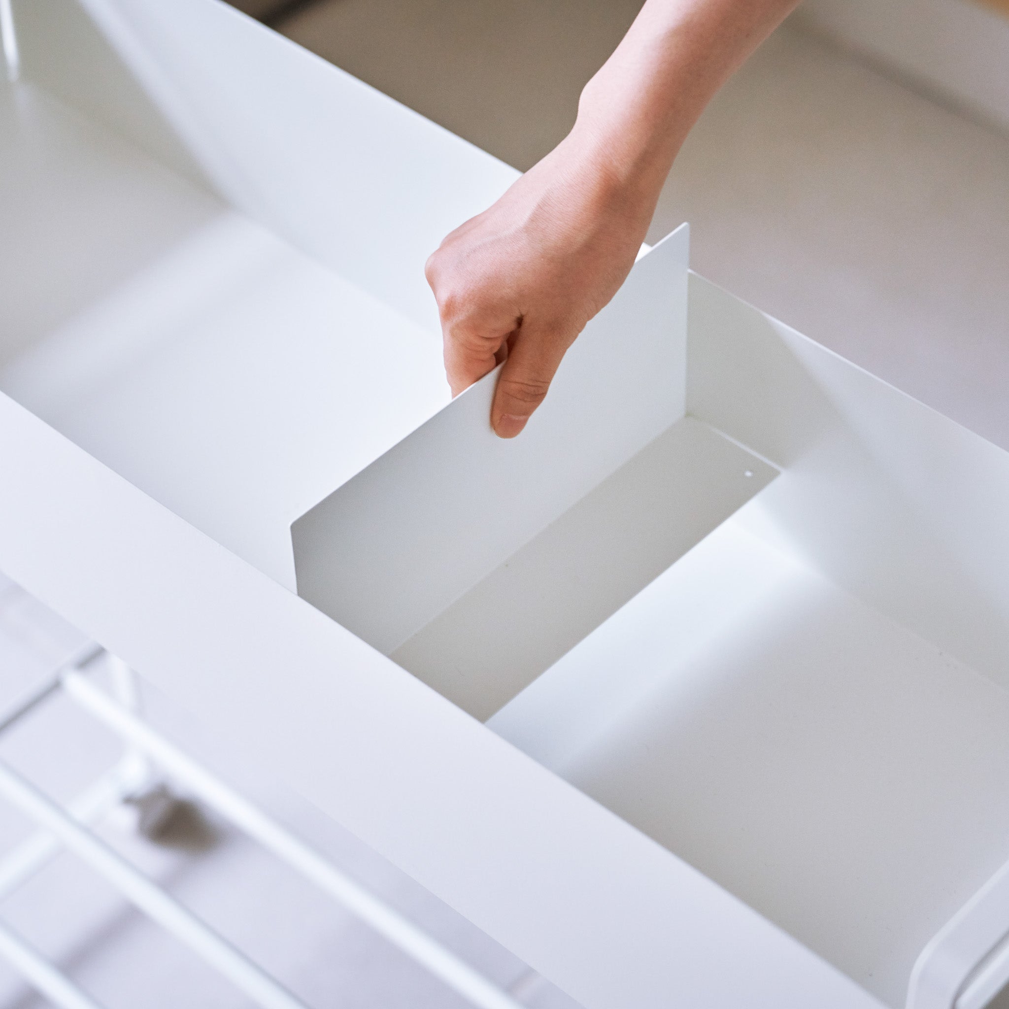 Storage Cart with Basket
