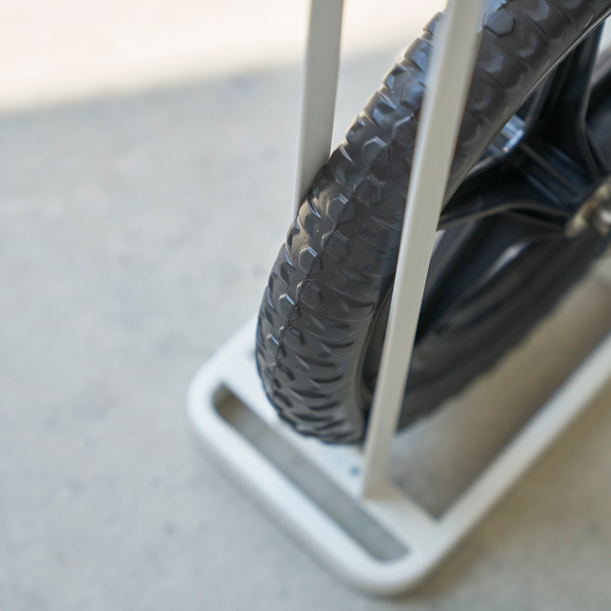 Kids Bike & Helmet Stand