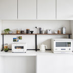 Wood-Top Kitchen Shelf