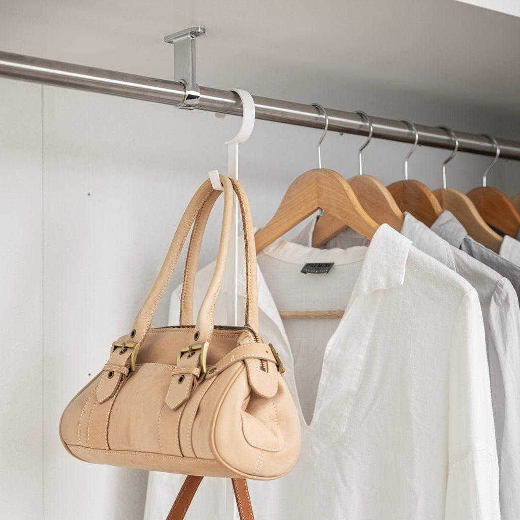 2-Tiered Extendable Closet Rack