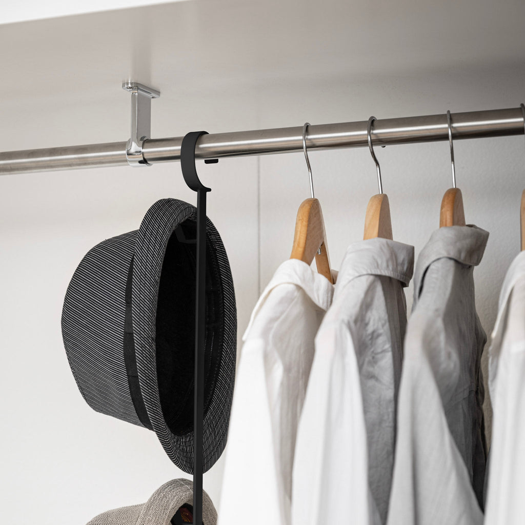 2-Tiered Extendable Closet Rack