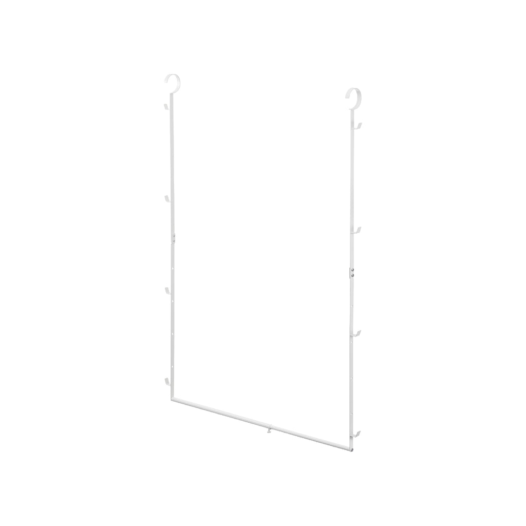 2-Tiered Extendable Closet Rack