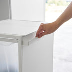 2-Compartment Trash Can with Casters