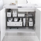 2-Tiered Extendable Under-Sink Organizer