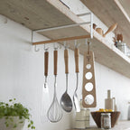 Under-Shelf Kitchen Tool Hooks