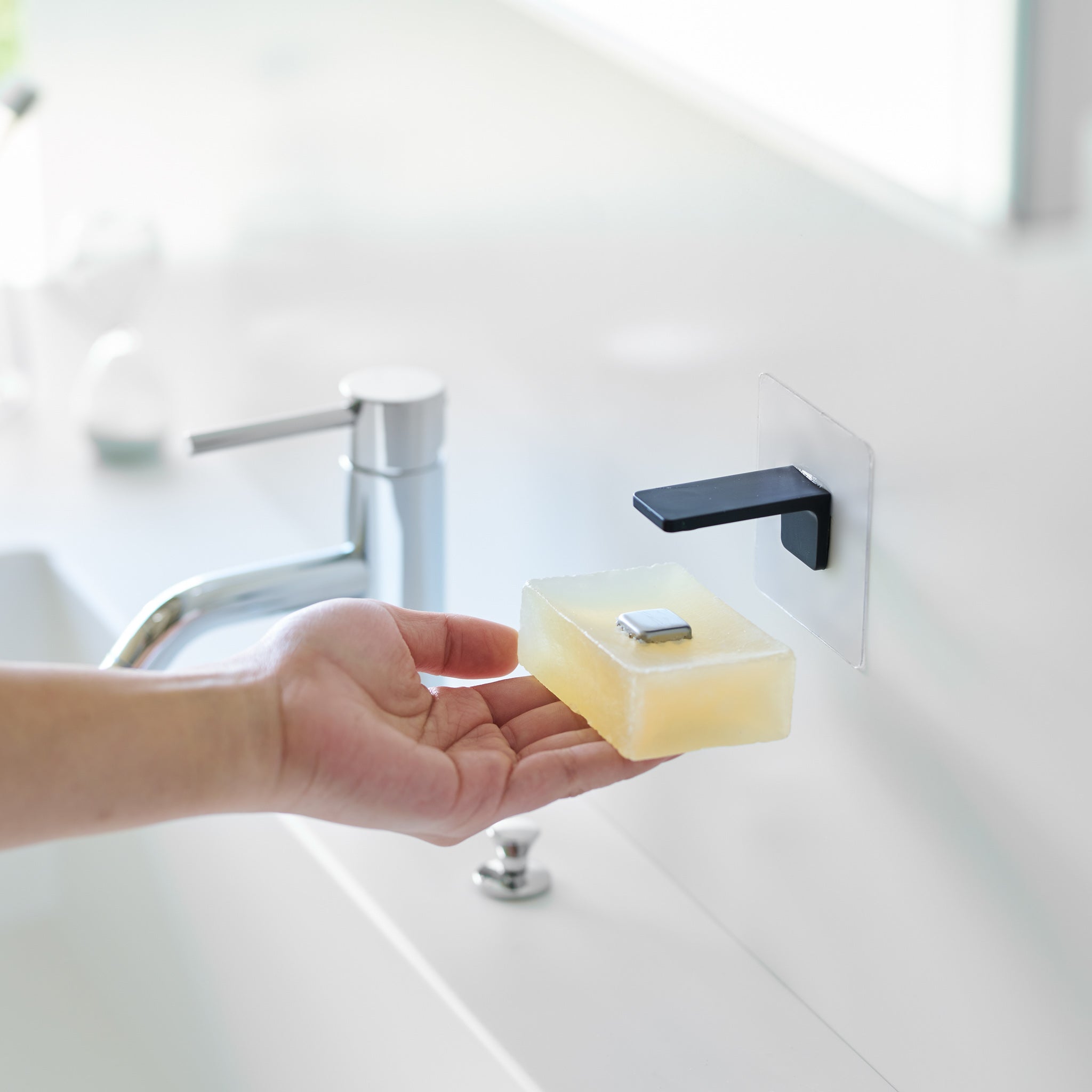 Film Hook Soap Holder with Magnet