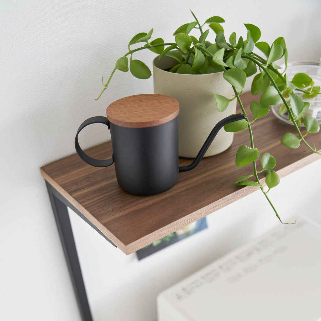 Wood-Top Kitchen Shelf