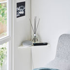 Wall-Mounted Corner Shelf